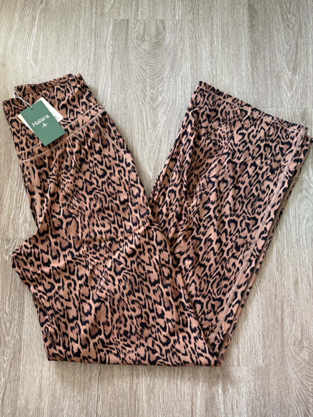 HALARA - NWT - Leopard Print High Waisted Straight Leg Yoga Pants - Bundle